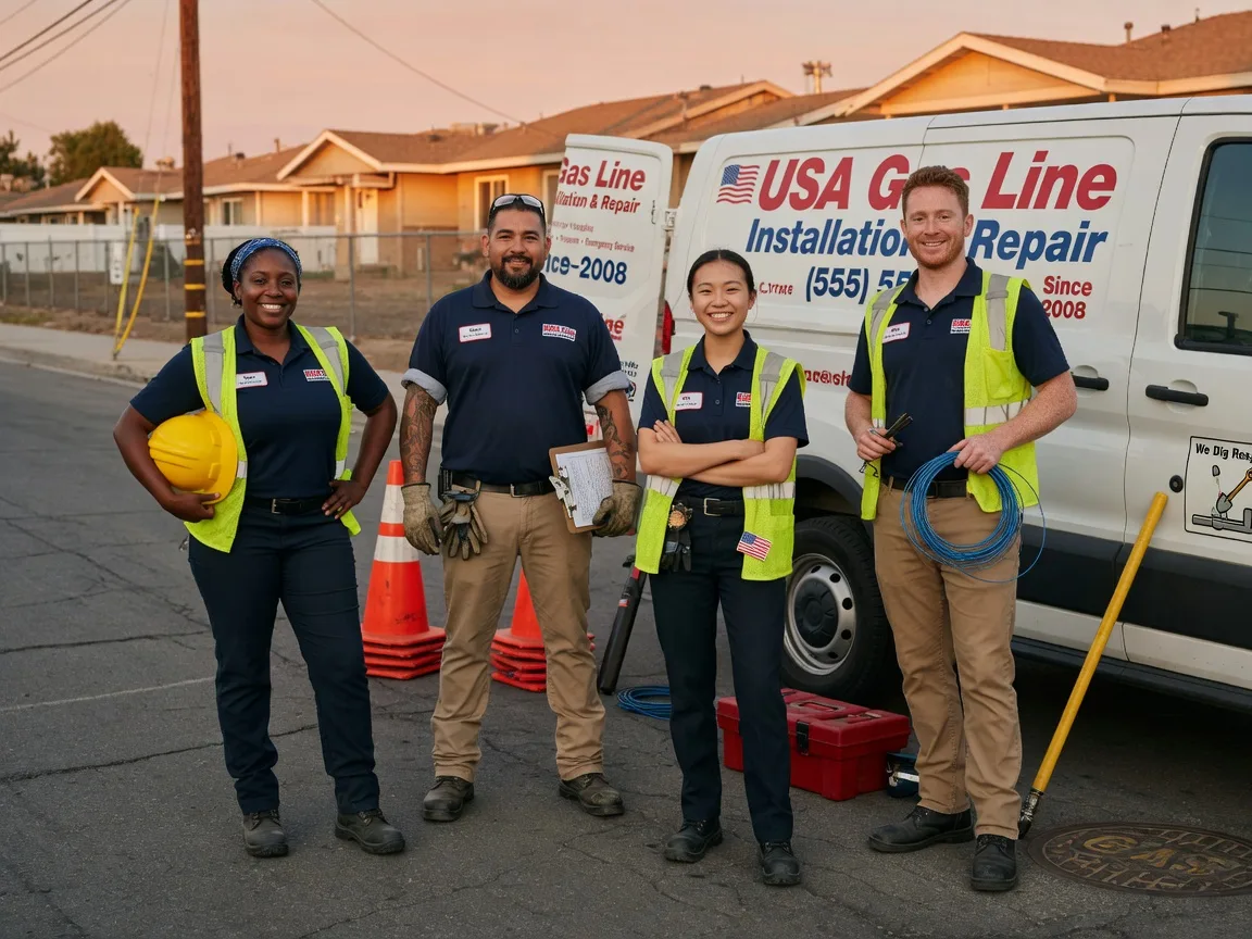 Gas Line Installation company in Albany, OH